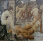 Edward Burne-Jones 1873Venus Discordia dettaglio